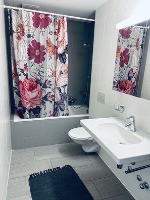 Secadora de cabello y papel de baño 