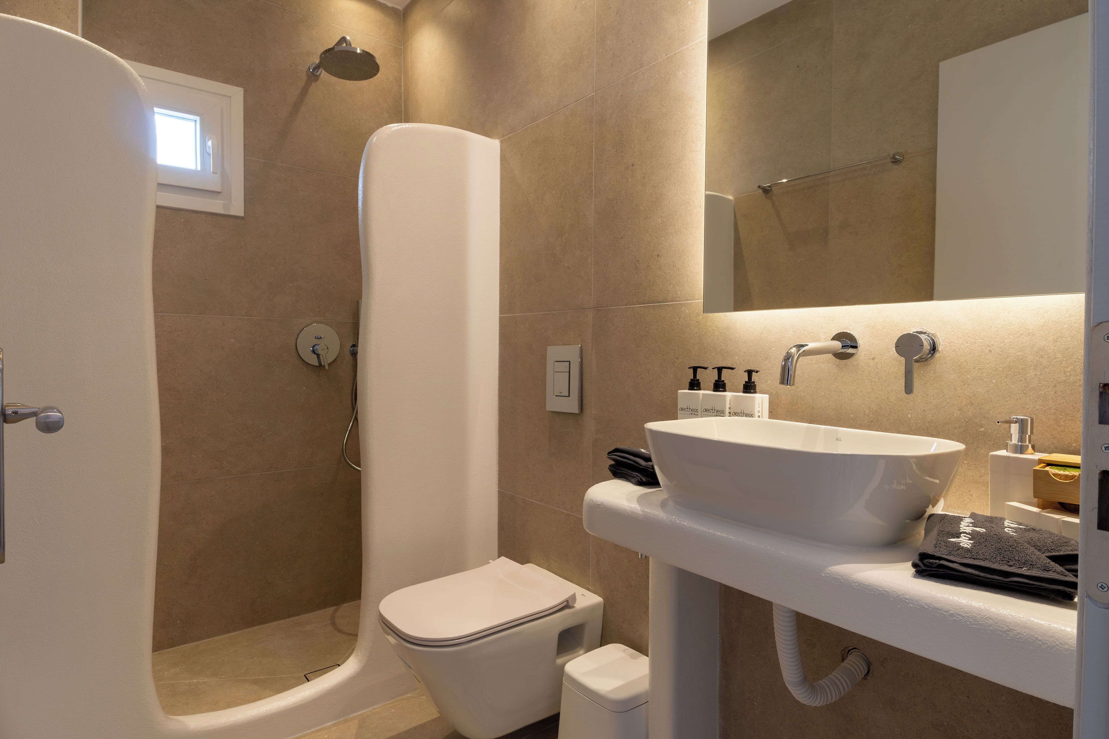 Executive-Apartment, Strandblick | Badezimmer