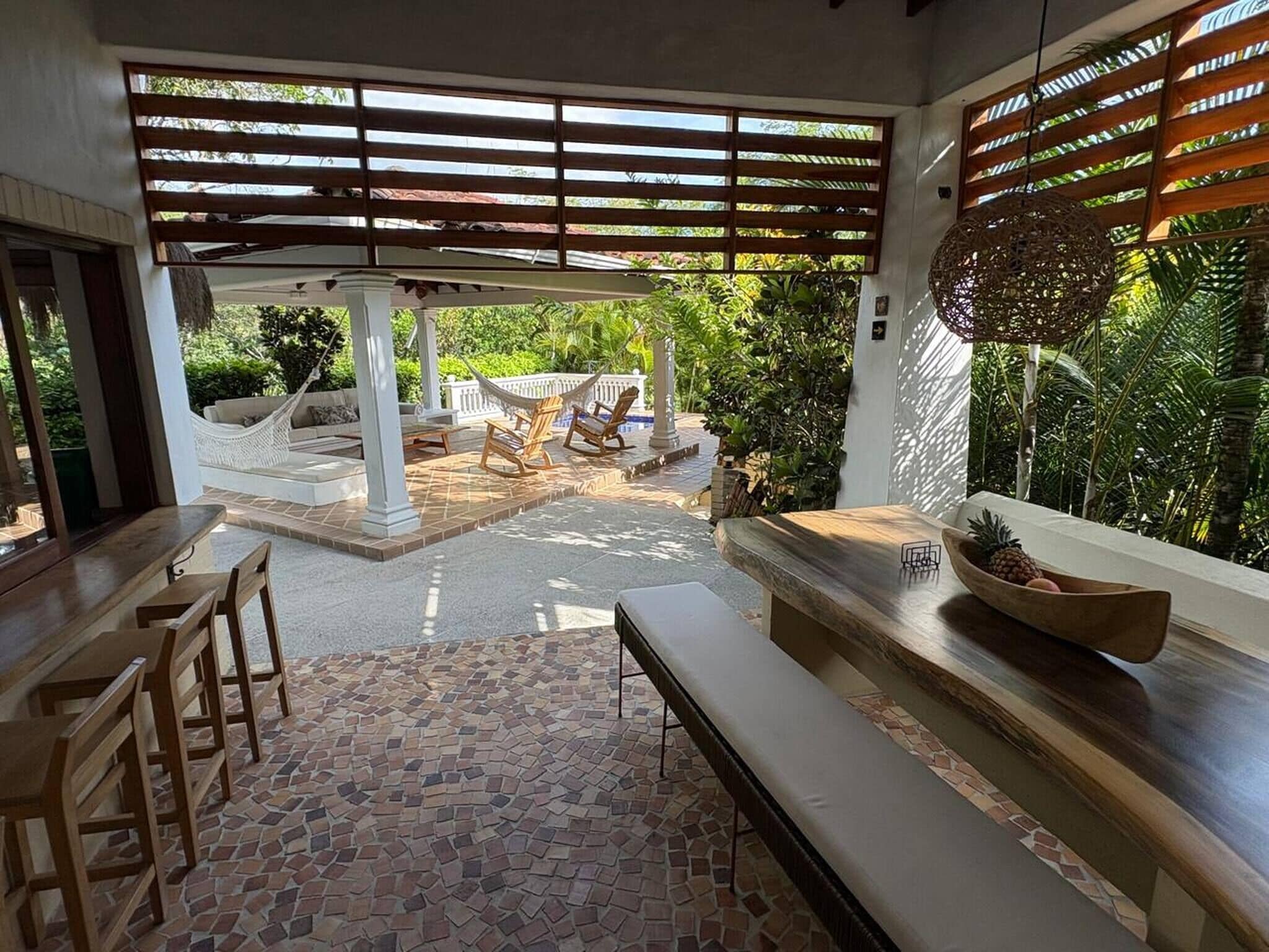 Outdoor dining