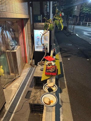 Opções para refeição ao ar livre