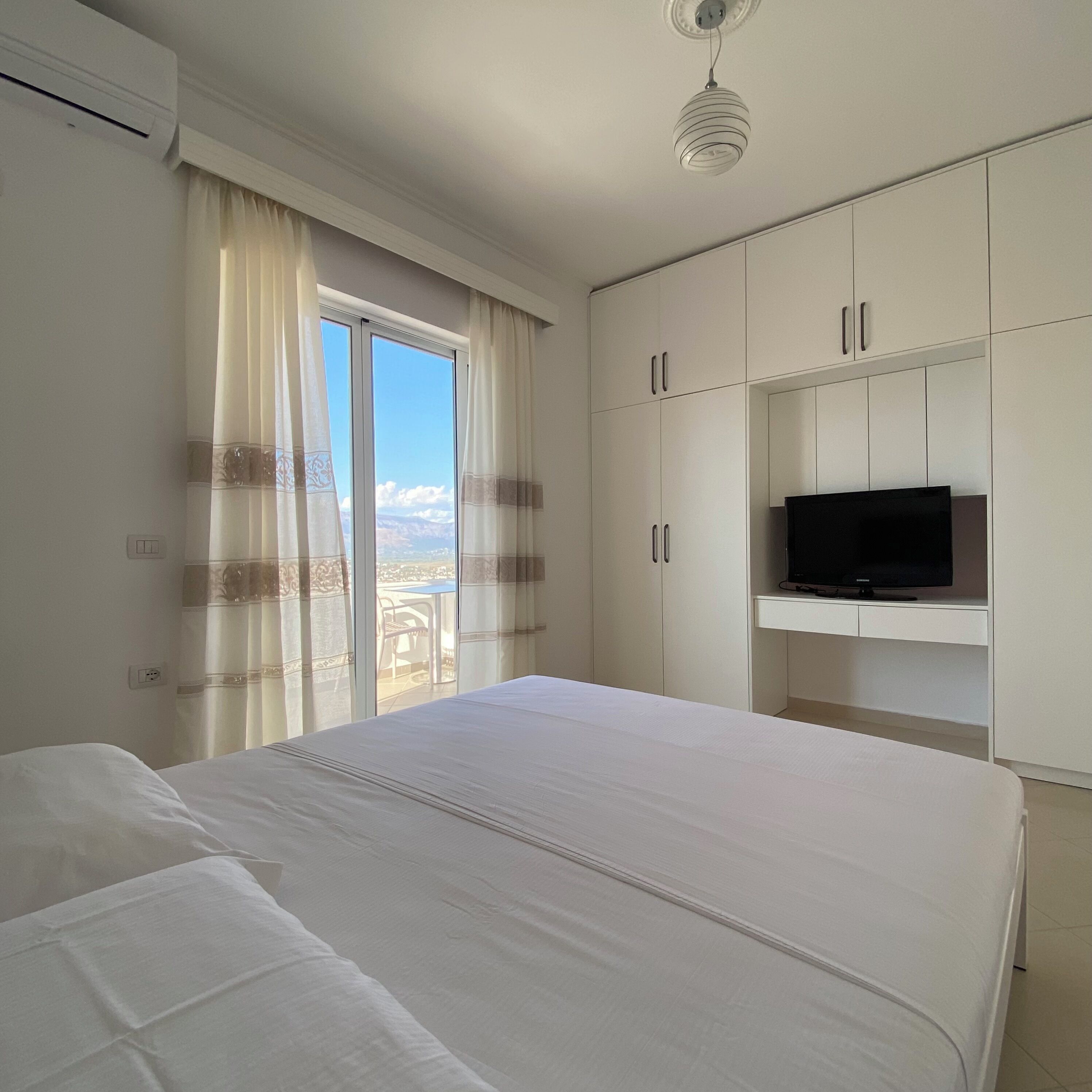 Suite familiare, vista mare parziale