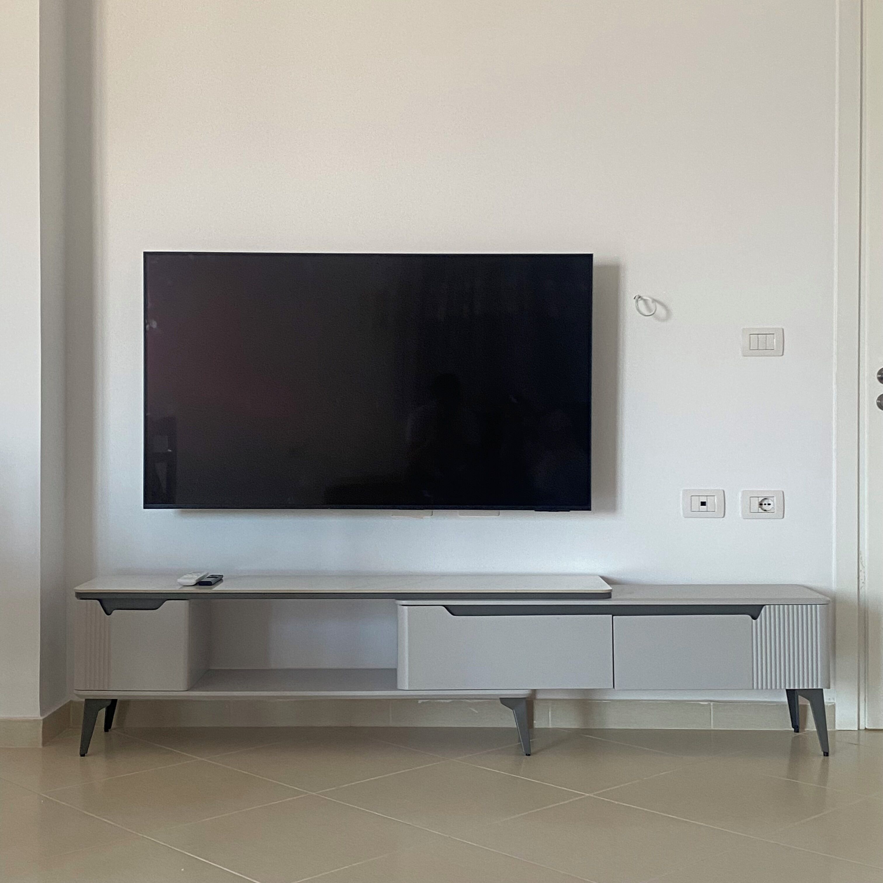 Family Suite, Partial Sea View | Television