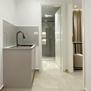 Phòng 3 Tiêu chuẩn, bếp nhỏ | Bếp riêng | Ấm điện, khăn giấy