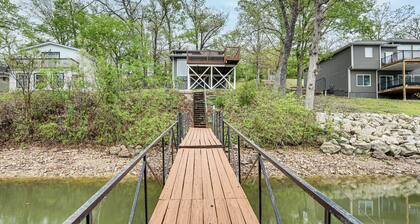 Dock + Swim Platform! Osage Beach Waterfront Home