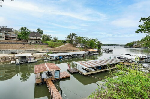 Dock + Swim Platform! Osage Beach Waterfront Home