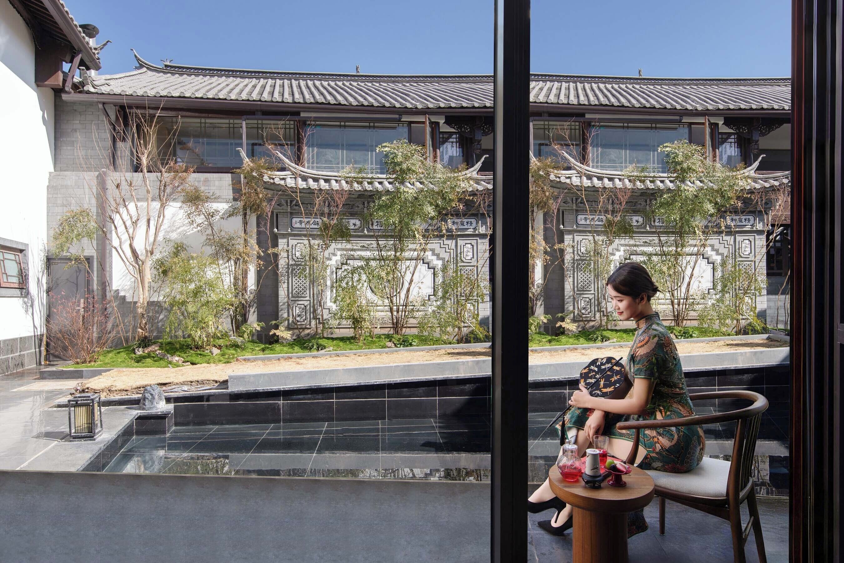 Luxury Double Room, Courtyard View | View from room