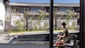 Luxury Double Room, Courtyard View | View from room