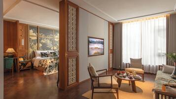 Suite Luxury, vista cortile | Soggiorno