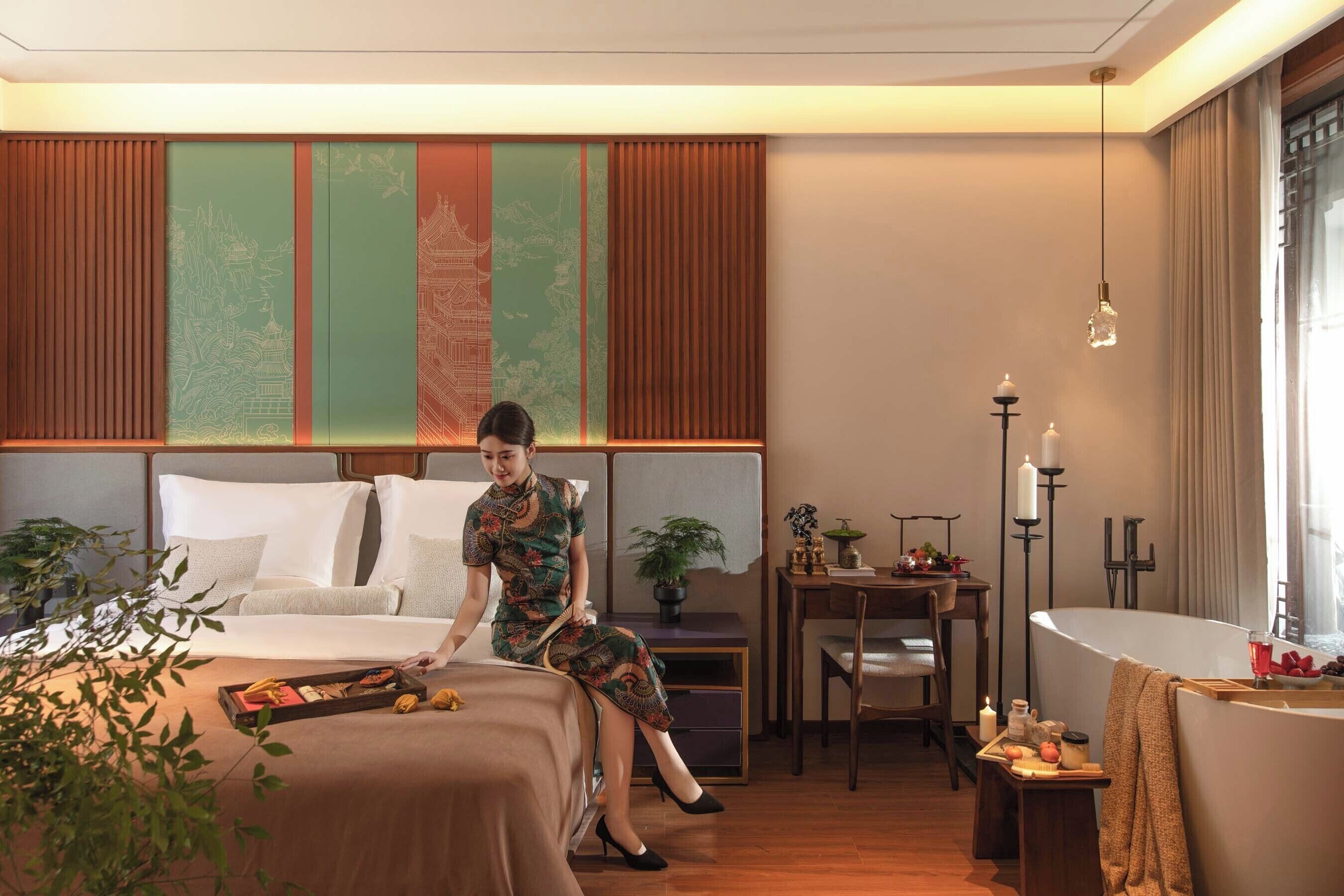 Grand-Doppelzimmer, Blick auf den Innenhof