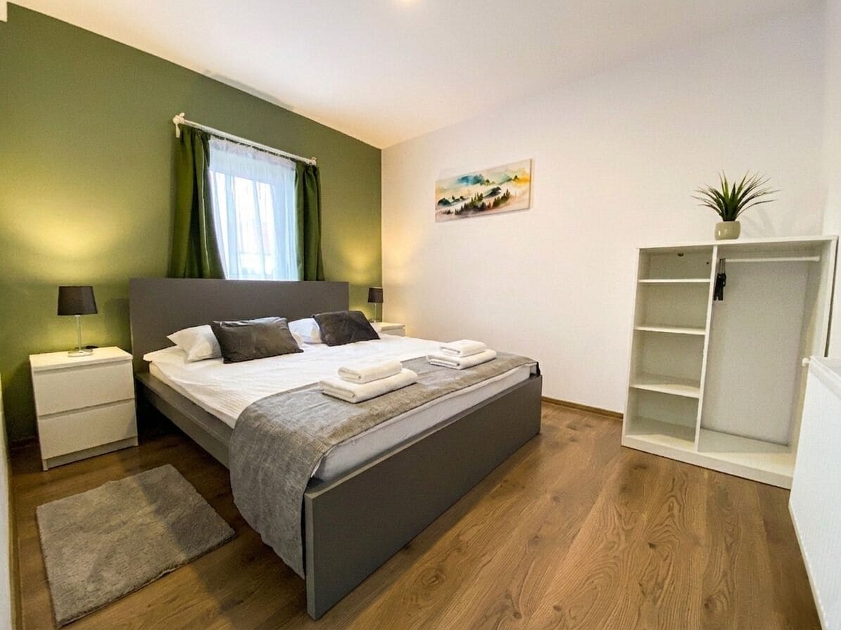 Deluxe Apartment, Garden View | Desk, laptop workspace, free WiFi
