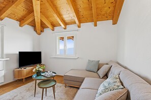 Leilighet – standard, 3 soverom (Agra Apartment (Lugano)) | Oppholdsområde