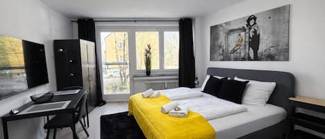 1 chambre, Wi-Fi gratuit, draps fournis
