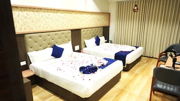 Tomannsrom – familie, sjøutsikt