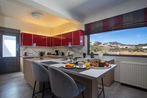 Dining - High View Villa in Afantou (Rhodes)