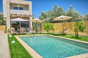Pool - Villa Charaki VPR, Villa (Rhodes)