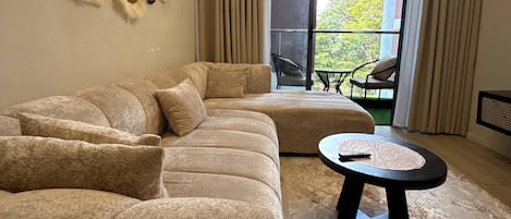 Appartement, 1 chambre | Salle de séjour