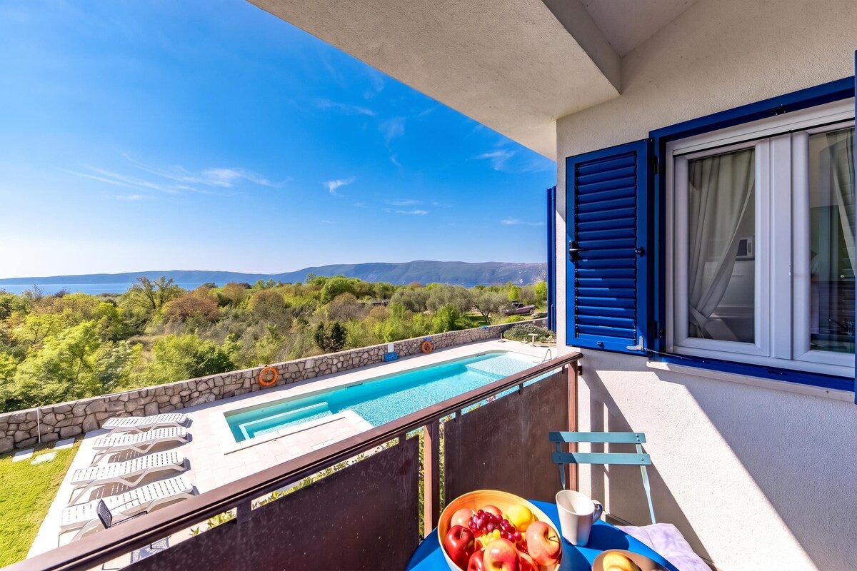 Appartement familial, 1 chambre, balcon (Wabi Sabi Apt7 Pool & Sea View) | Terrain de l’hébergement