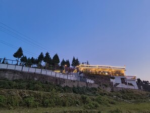 Front of property - evening/night - Samlaun (Pauri)