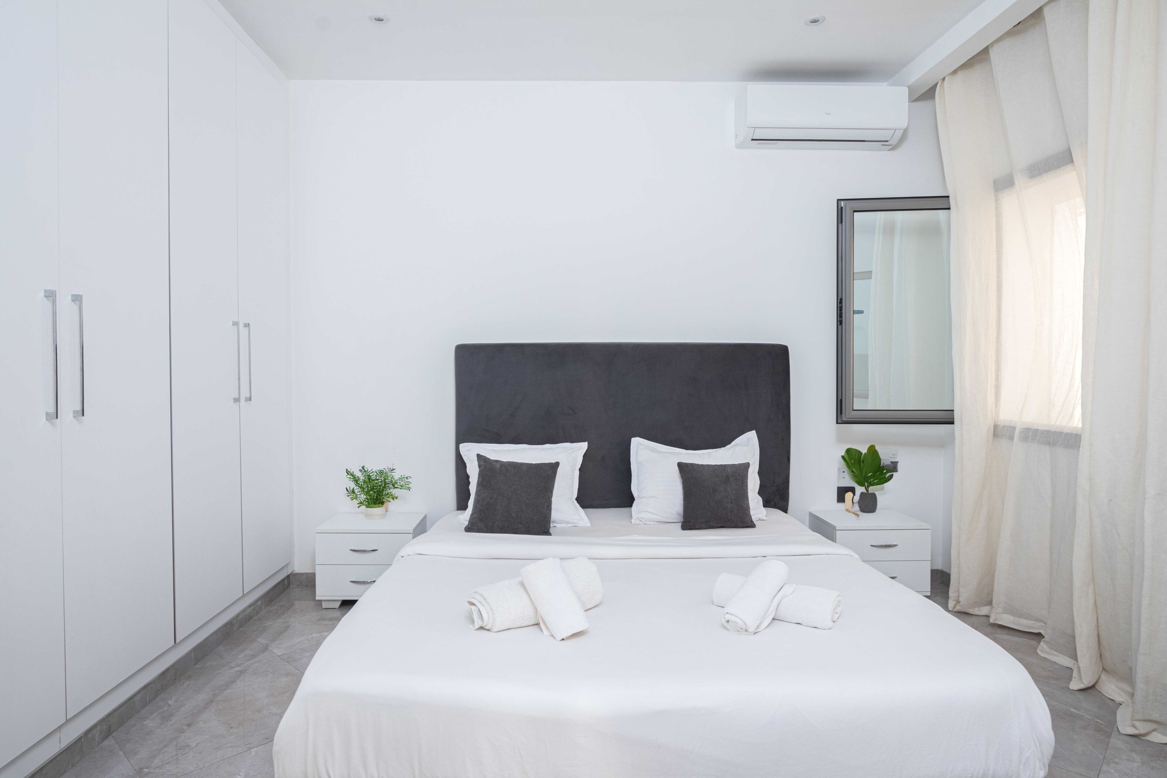 Blackout curtains, iron/ironing board, free WiFi