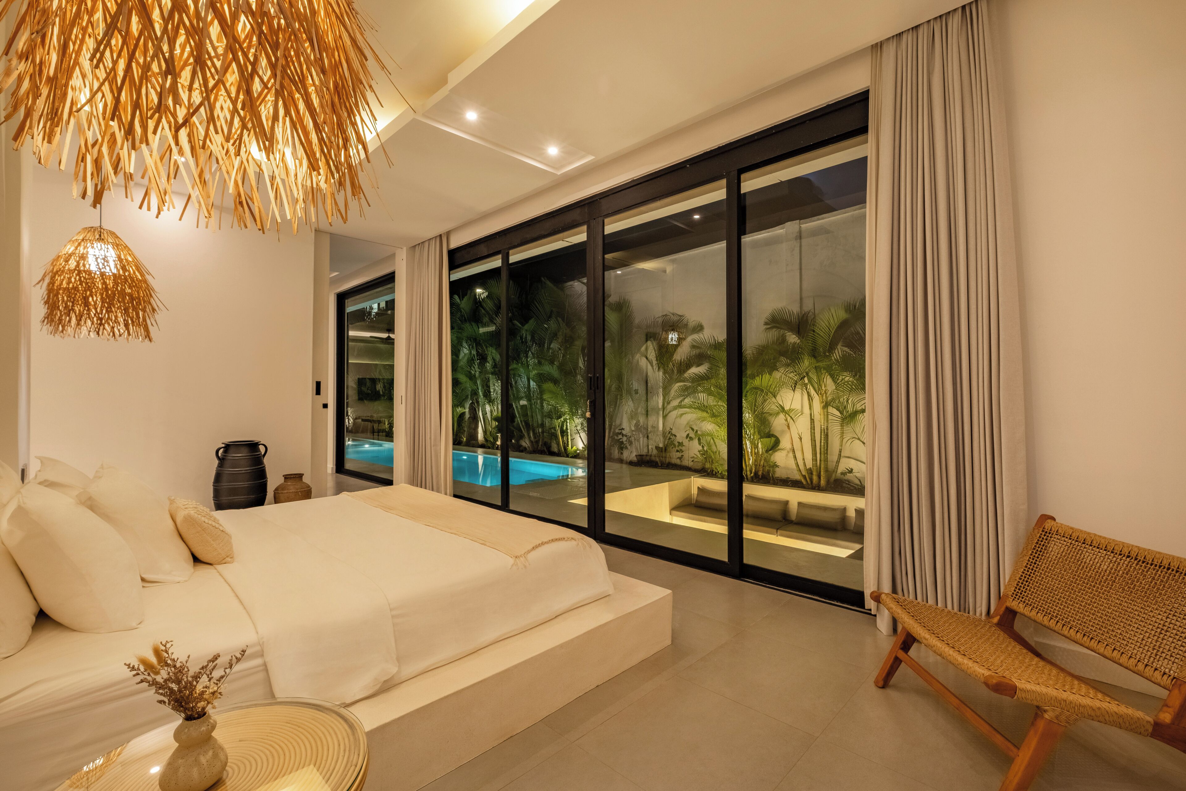Luxury Villa, Patio, Pool View | In-room safe, desk, iron/ironing board, free WiFi
