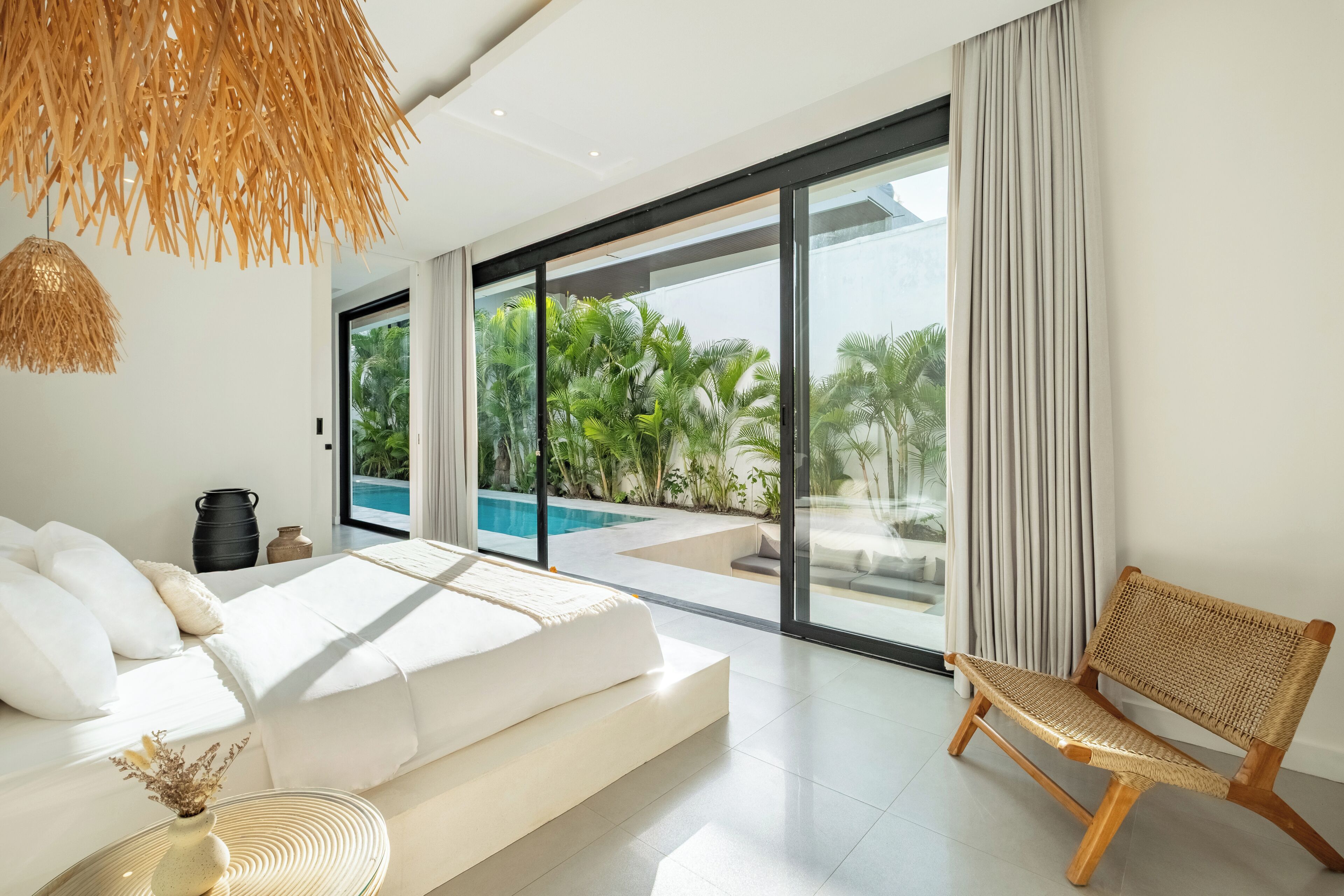 Luxury Villa, Patio, Pool View | In-room safe, desk, iron/ironing board, free WiFi