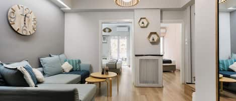 Appartement, 2 chambres, cuisine, vue ville | Intérieur