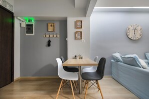 Apartment, 2 Bedrooms, Kitchen, City View | Dining - City Vibes - 2-BR Apt. with Backyard in kolonaki (Athens)