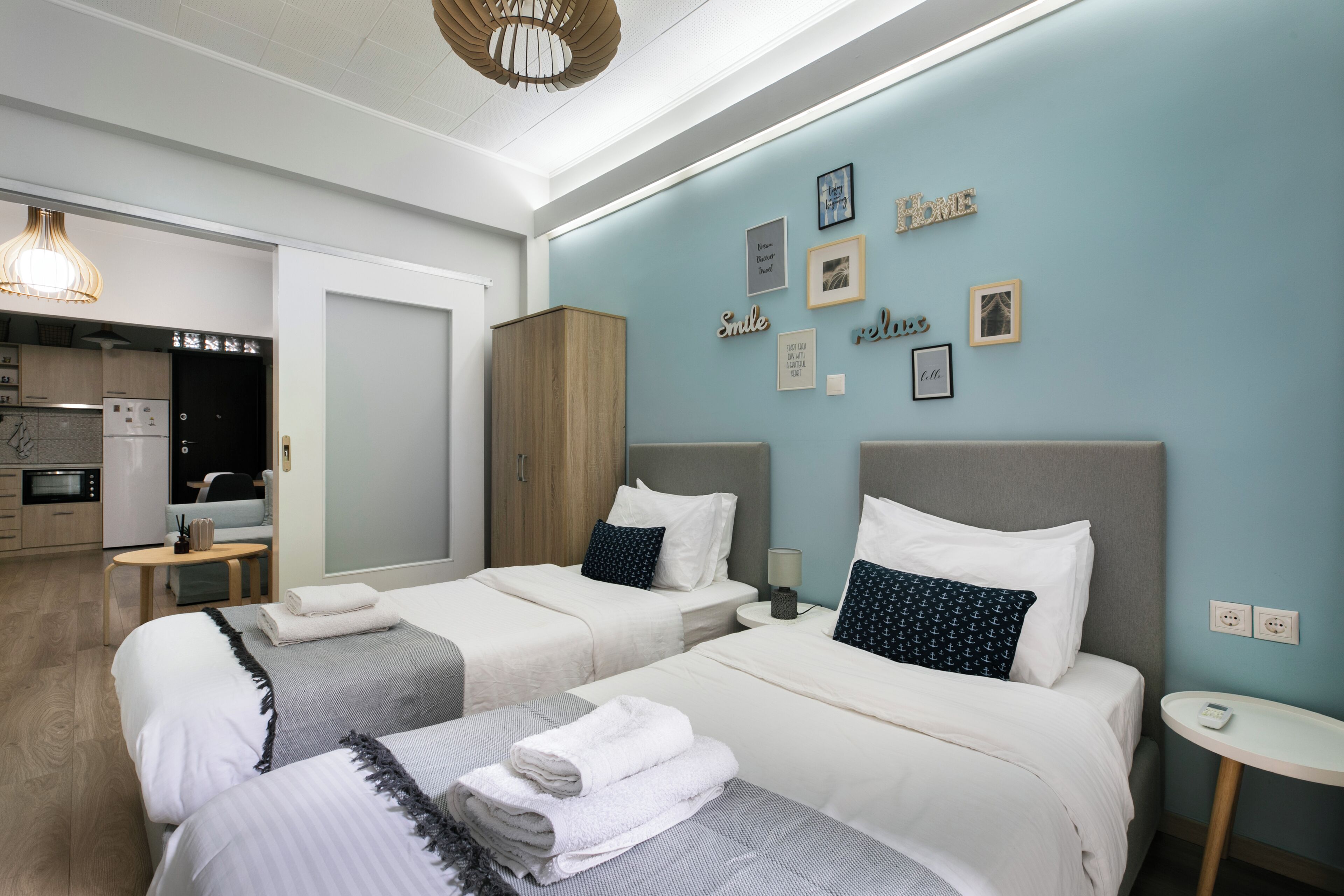 Apartment, 2 Bedrooms, Kitchen, City View | Egyptian cotton sheets, premium bedding, in-room safe