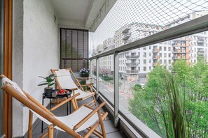 Comfort-Apartment, Balkon, Stadtblick | Ausblick vom Zimmer