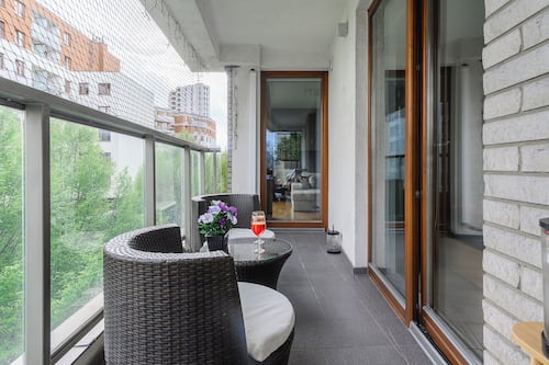 Comfort Apartment, Balcony, City View | View from room