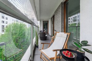 Appartamento Comfort, balcone, vista città | Terrazza/patio