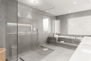 Shower, hair dryer, towels - Villa Amatista Punta Cana (Punta Cana)