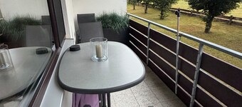 Blum's Fichtelnest: Quiet, cozy apartment with 2 balconies and a view of the ski slopes