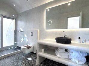 Bathroom - Villa Kora (Episkopi Gonias)