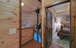 3 bedrooms, iron/ironing board, free WiFi, bed sheets - A River Runs Through It by Chatuge Home Concierge | Private Riverfront · Rustic Luxury Cabin · Fireplace · Deck Views · Kayak & Fish Access (Hayesville)