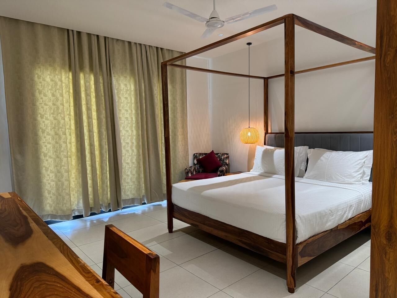 Deluxe Double Room, Balcony, Garden View