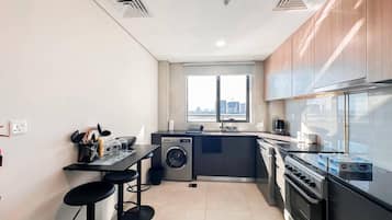 Standard Apartment, Balcony | Private kitchen