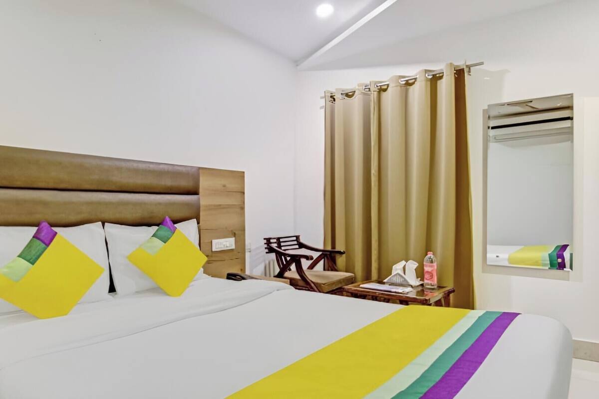 Quarto casal superior, vista para a cidade