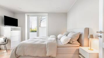 2 habitaciones, tabla de planchar con plancha, wifi y ropa de cama