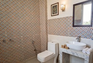 Deluxe dubbelrum | Badrum