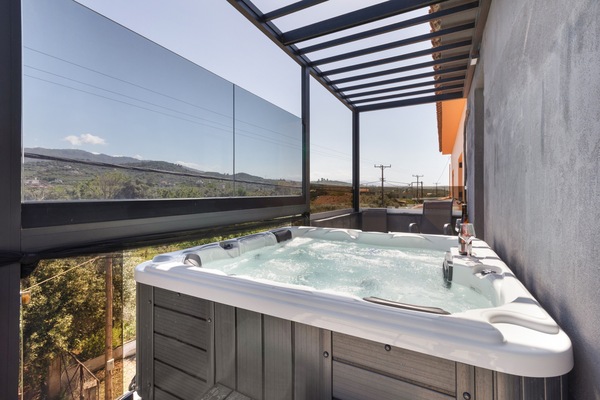 Bain à remous extérieur