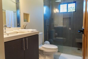 Shower, hair dryer, towels, soap - Luxury 6BR Villa - Private Pool - Walk to Beach - Tamarindo (Tamarindo)
