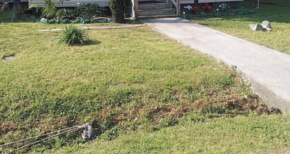 Cozy 2-bedroom house in tranquil Elizabeth City with AC. Kick back with us.