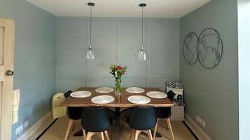 House, 2 Bedrooms, Patio | Dining room