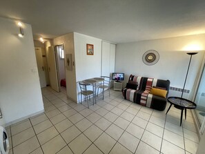 Living area - Apartment with parking, pets allowed - 4 guests (Saint-Cyprien)