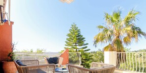 Terrace/patio - Duplex sea view - 6 guests (Bormes-les-Mimosas)