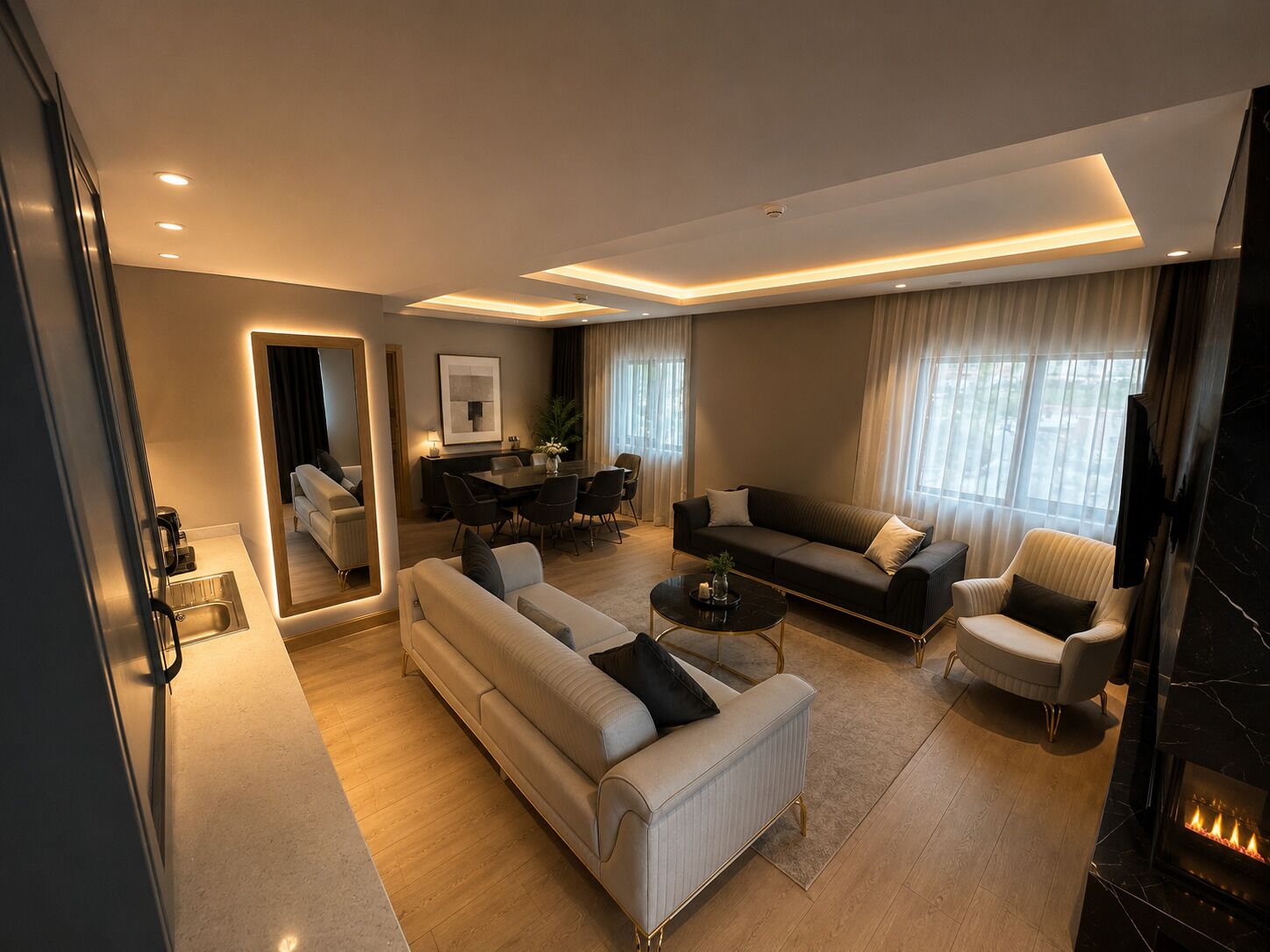 Suite – royal | Oppholdsområde
