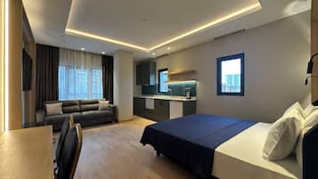 Junior Suite, City View | Desk, laptop workspace, free WiFi