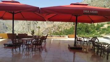 Udendørs spisemuligheder