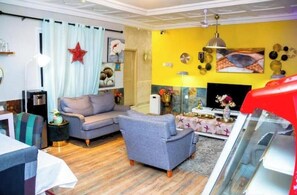 Living area - A Thoughtfully Designed Stay for Comfort, Connection & Family Memories (Koforidua)
